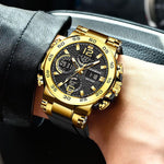 Foxbox Analog Digital Display Multifunctional Sport Watch for Men FB0033 - TempoqWatch