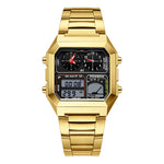 Foxbox Dual Display Multifunctional Waterproof Sports Watch for men FB0057