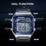 Foxbox FB0076 Square Electronic Sports Digital watch for men Foxbox
