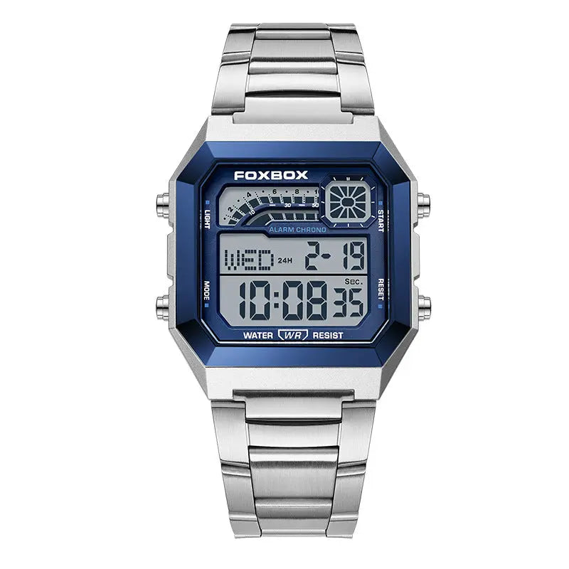 Foxbox FB0076 Square Electronic Sports Digital watch for men Foxbox