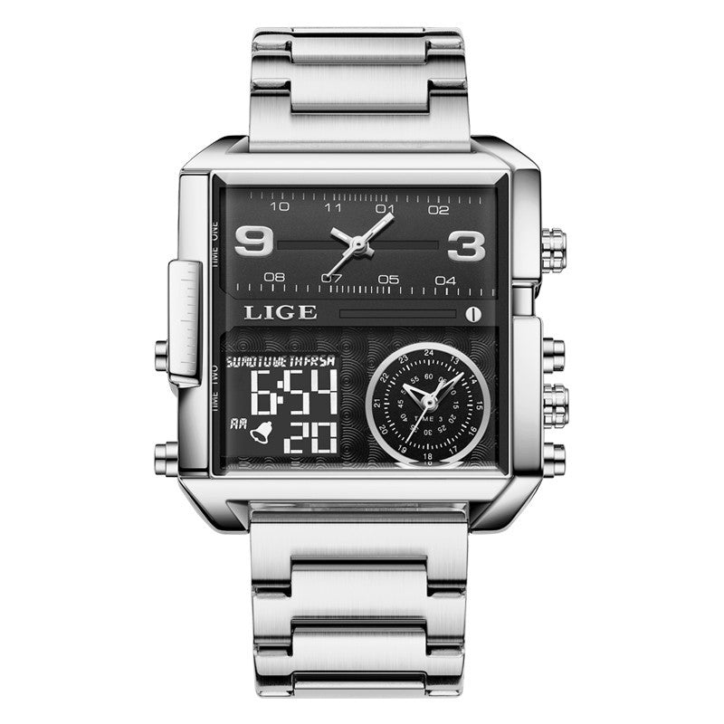 Lige Analog Digital Luxury watch for Men 8925 - TempoqWatch