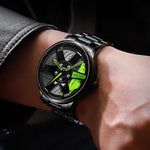 MEIBO Car Wheel Rim Hub Quartz Watch For Men - Skmeico