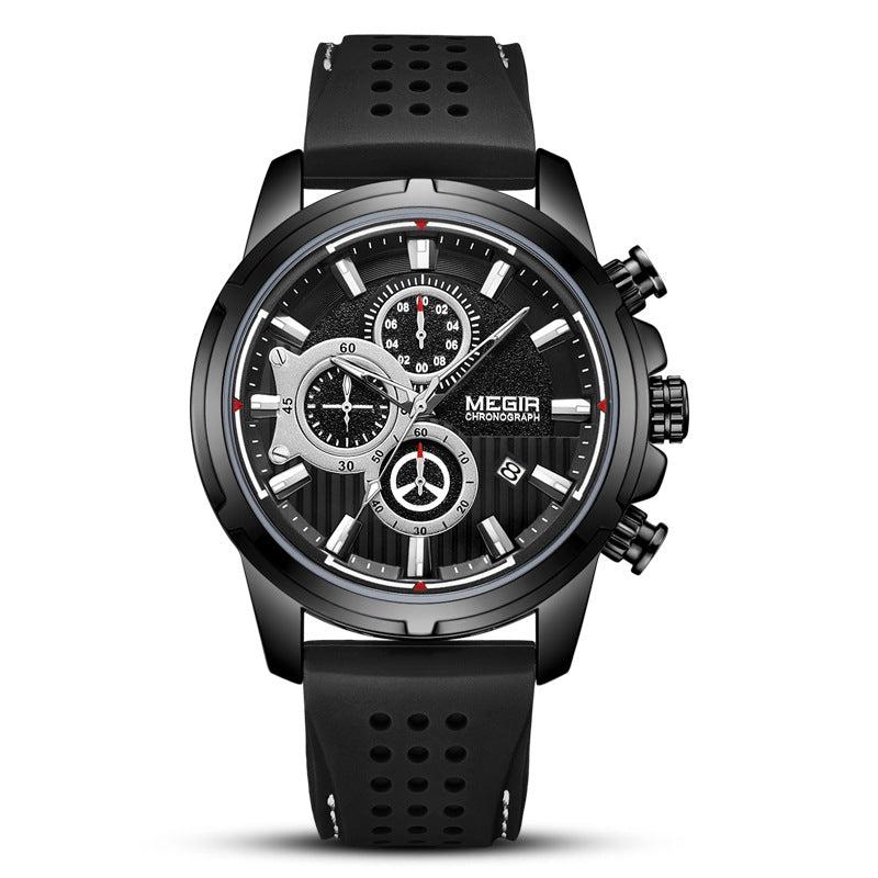 Megir Quartz Chronograph Watch For Men 2101 - Skmeico