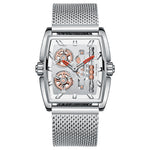 Mini Focus MF0322G Rotating Wheels Quartz watch for Men