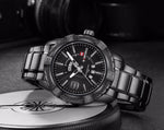 Naviforce Quartz Luxury Steel Watch For Men 9117