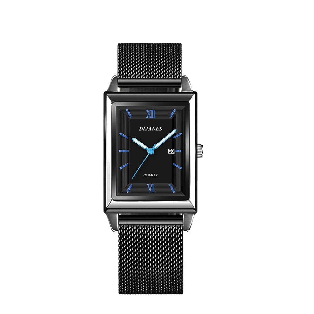 New Business Men's Casual Quartz Square Watch - Skmeico