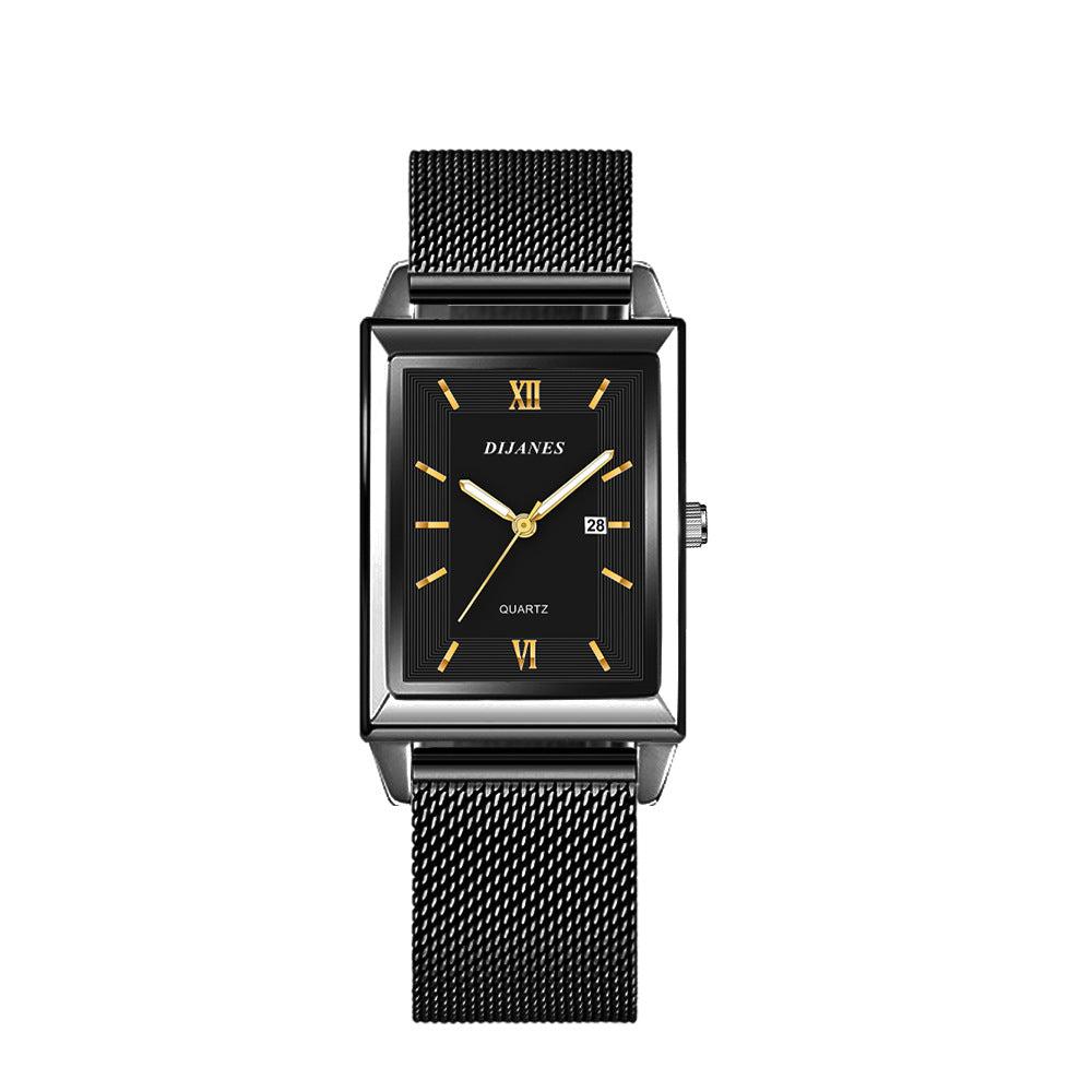 New Business Men's Casual Quartz Square Watch - Skmeico