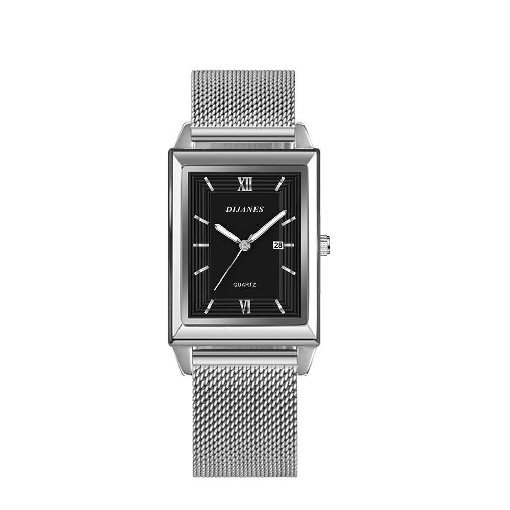 New Business Men's Casual Quartz Square Watch - TempoqWatch