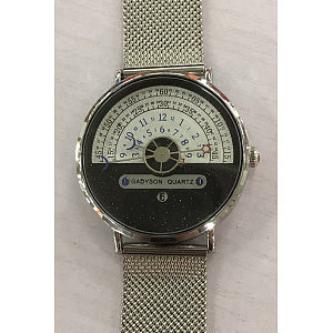 New star moon day and night watch calendar wheel time display Quartz Watch For Men