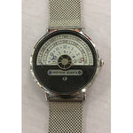 New star moon day and night watch calendar wheel time display Quartz Watch For Men