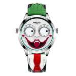 Nibosi 2506 Russian Clown Leather Waterproof Men's Watch