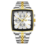 Lige LG89208 Quartz Chronograph Stainless Steel watch for Men