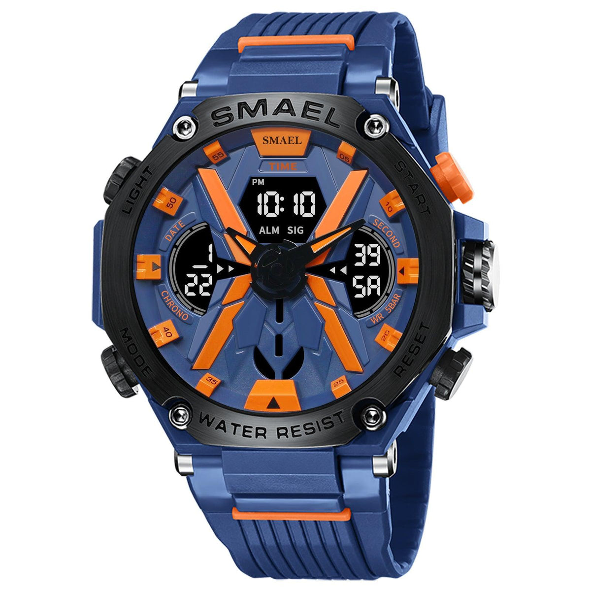 SMAEL Analog Digital Multifunctional watch For Men 8087 - Skmeico