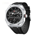 OFNS Three Eyes And Six Needles Fashion Waterproof Quartz Watch For Men 8023 - TempoqWatch