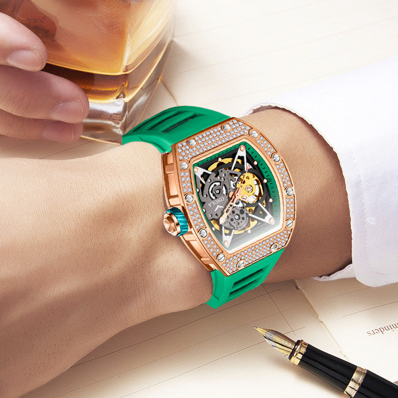 Onola Fully-jewelled Automatic Mechanical Watch for Men
