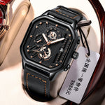 POEDAGAR 628 Multifunctional Quartz watch for men