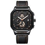POEDAGAR 628 Multifunctional Quartz watch for men