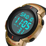 Panars 8208 Gold Digital Waterproof Heavy Duty Wrist watch For Men Panars