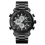 SKMEI 1636 Steel body Analog Digital Sports watch for Men