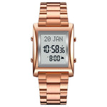 SKMEI 1815 Muslim Islamic Azan Prayer Watch Qibla Direction Multifunctional Digital Watches - Skmeico