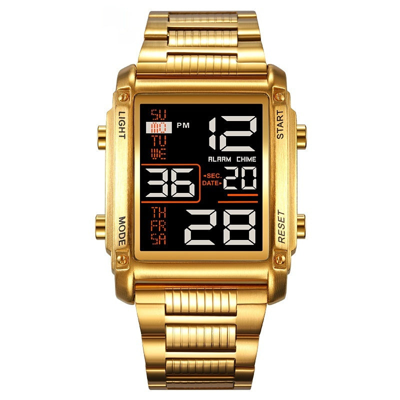 SKMEI 2206 Square Dial Sports Waterproof Date Display Watch for Men