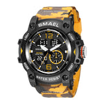 SMAEL Analog Digital Multifunctional Waterproof Watch For Men 8007 - Skmeico