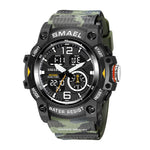 SMAEL Analog Digital Multifunctional Waterproof Watch For Men 8007 - Skmeico