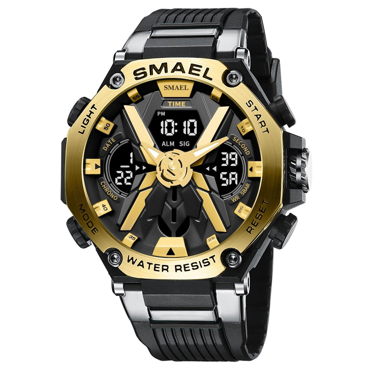 SMAEL Analog Digital Multifunctional watch For Men 8087 - Skmeico