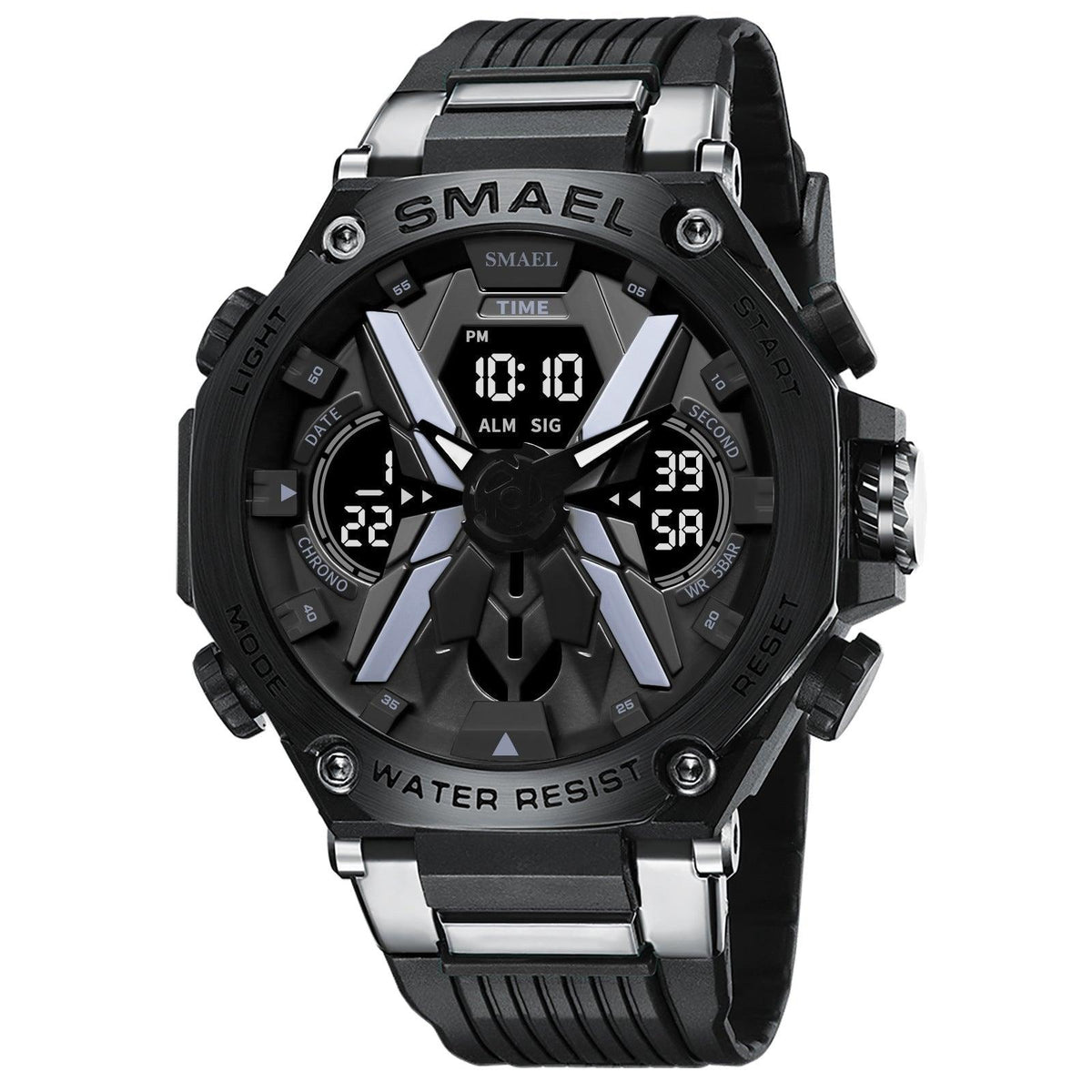 SMAEL Analog Digital Multifunctional watch For Men 8087 - Skmeico
