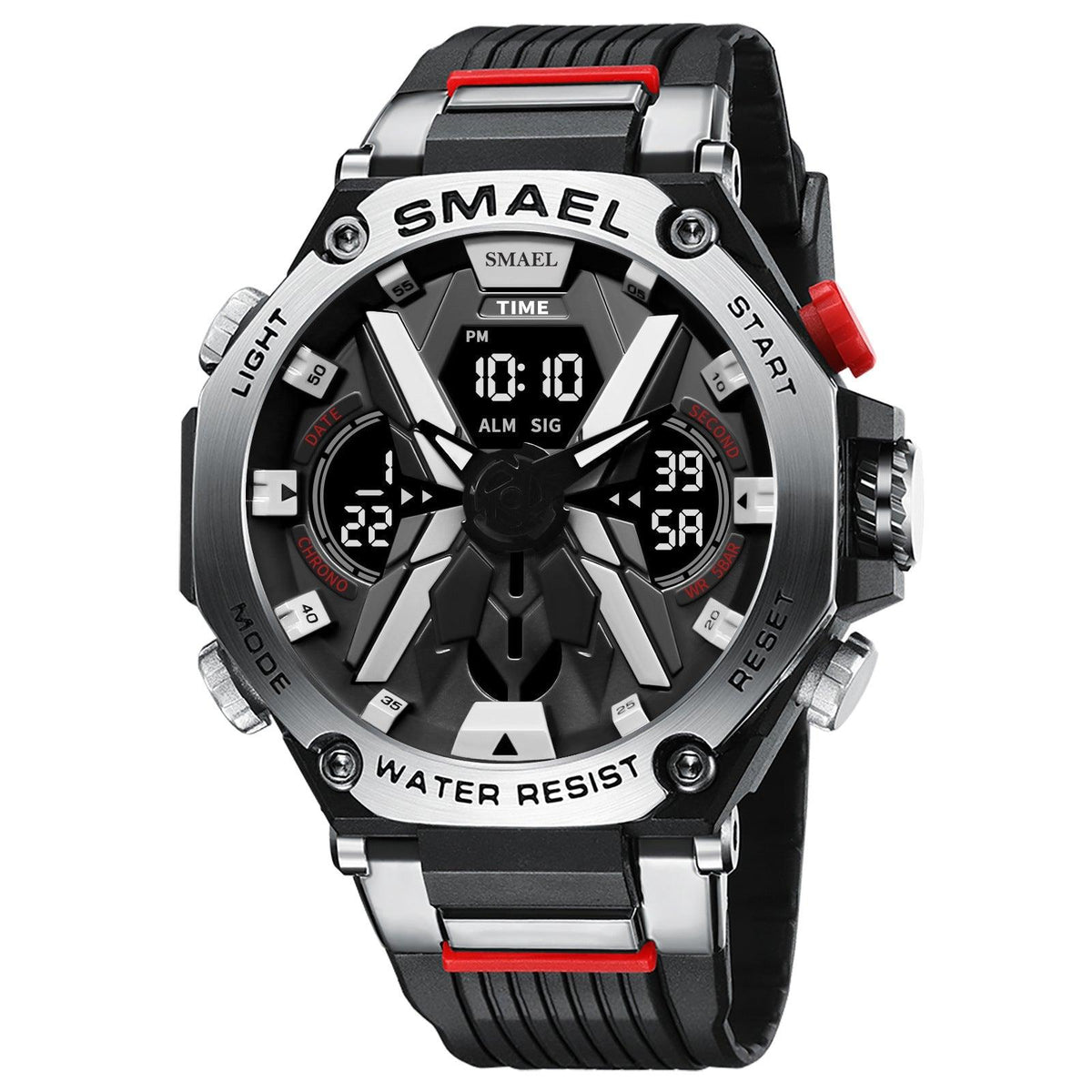 SMAEL Analog Digital Multifunctional watch For Men 8087 - Skmeico