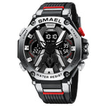 SMAEL Analog Digital Multifunctional watch For Men 8087 - Skmeico