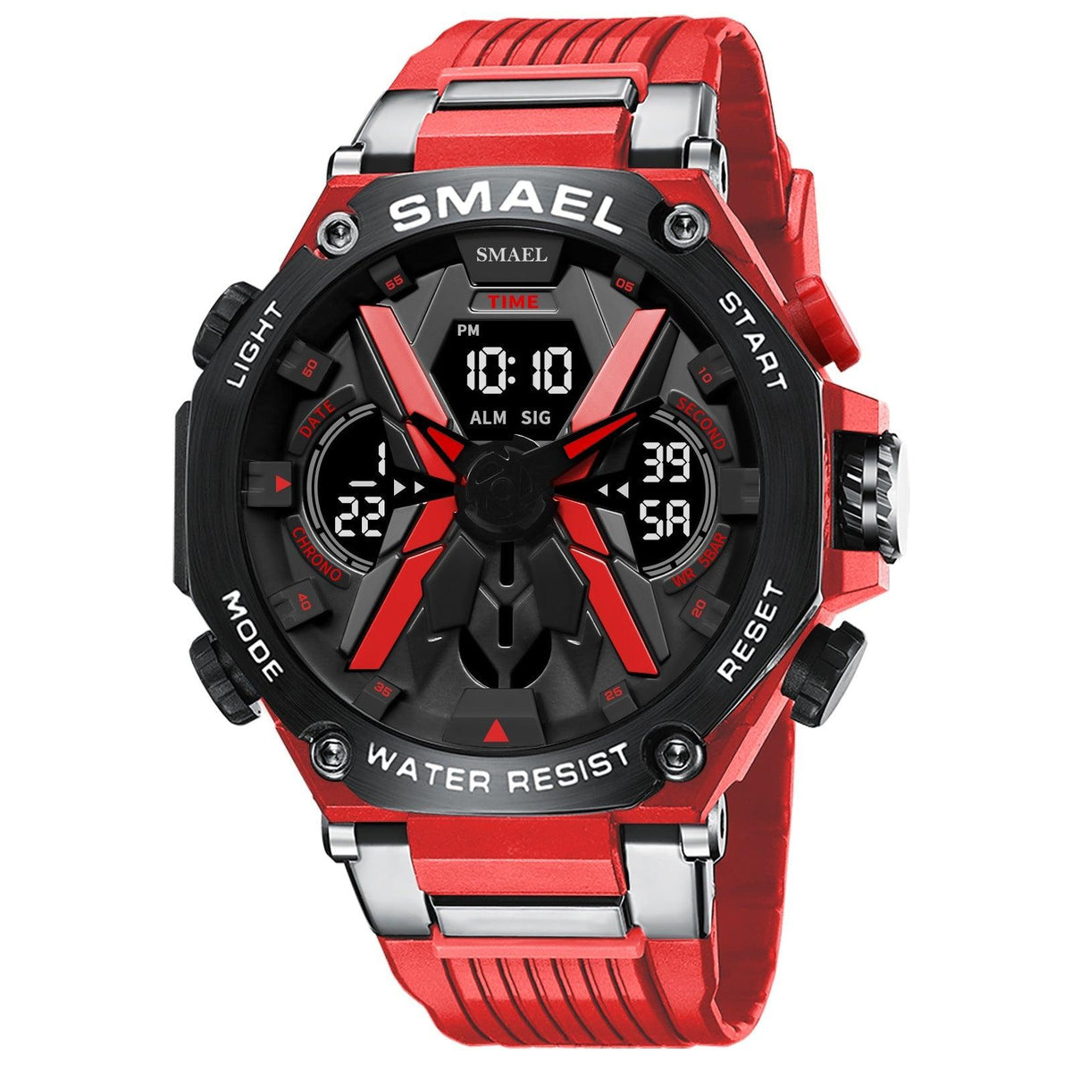 SMAEL Analog Digital Multifunctional watch For Men 8087 - Skmeico