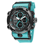 SMAEL Analog Digital Outdoor Sports Watch For men 8038 - TempoqWatch