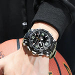 SMAEL Analog Digital Sports Watch For Men 1921 - Skmeico