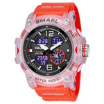 SMAEL Analog Digital Sports Watch For Men 8007 - TempoqWatch