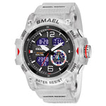 SMAEL Analog Digital Sports Watch For Men 8007 - TempoqWatch