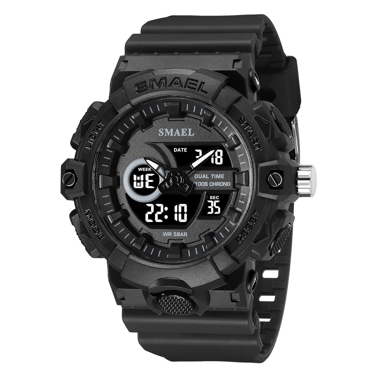 SMAEL Analog Digital Sports Watch For Men 8081 - Skmeico