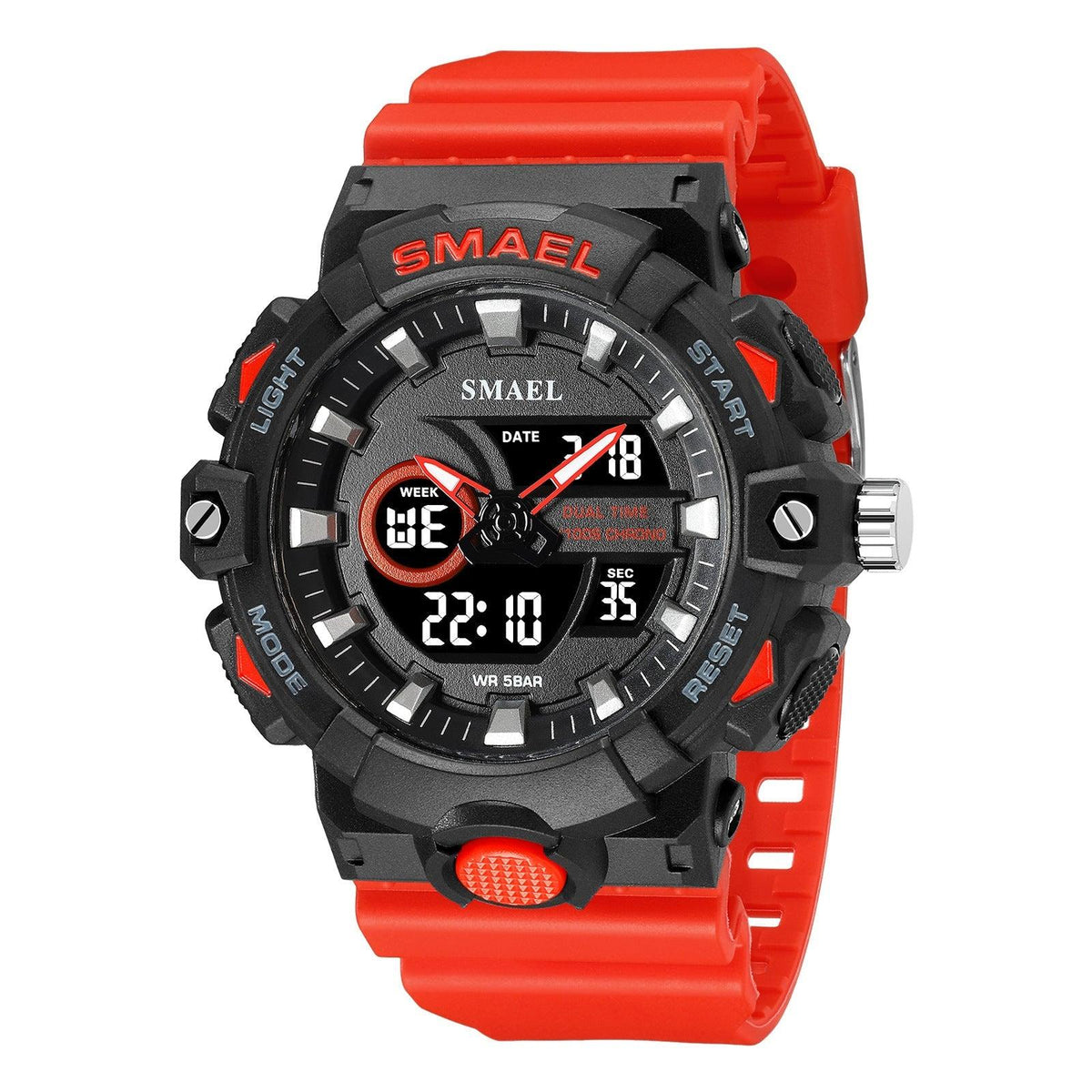 SMAEL Analog Digital Sports Watch For Men 8081 - Skmeico