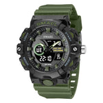 SMAEL Analog Digital Sports Watch For Men 8081 - TempoqWatch