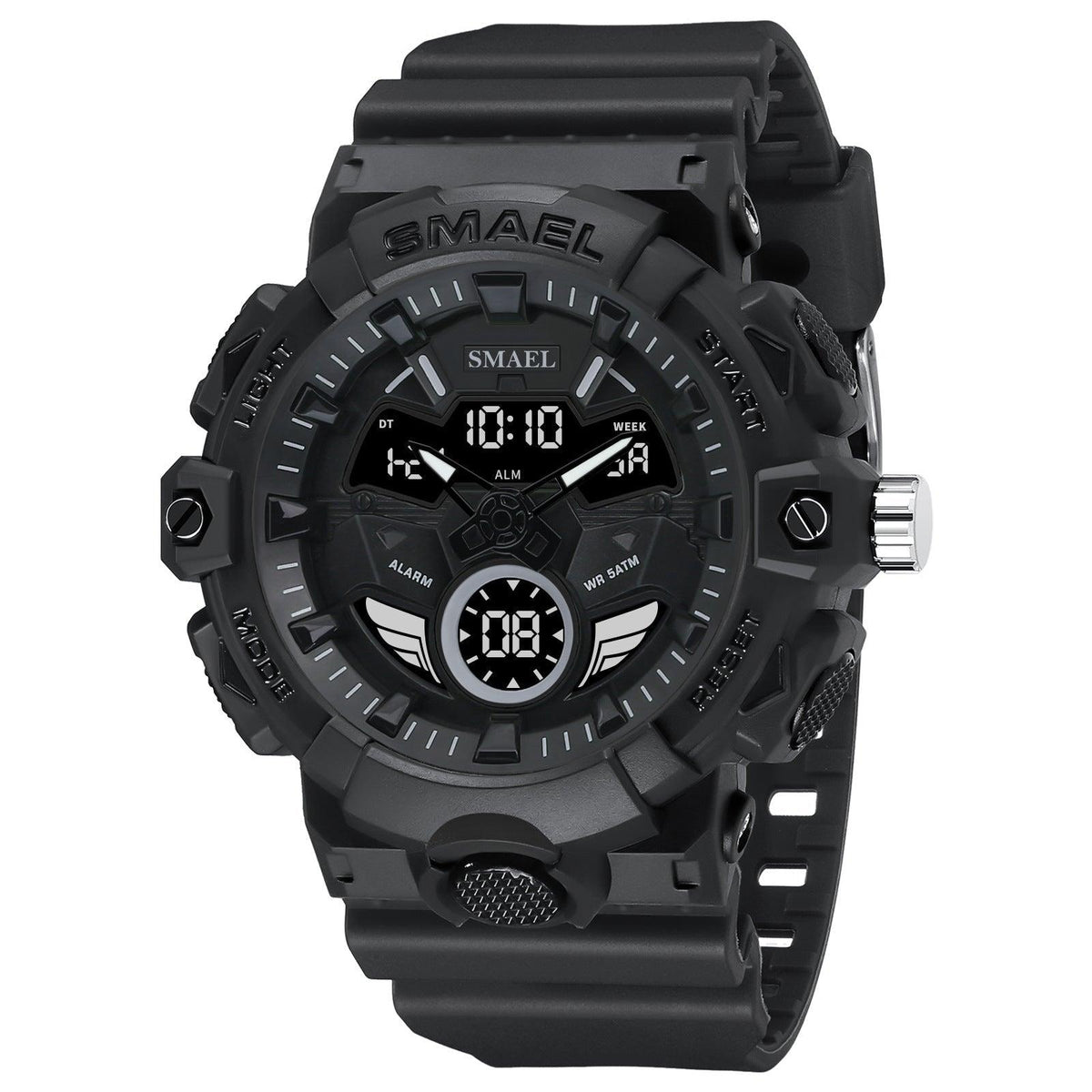 SMAEL Analog Digital Sports Waterproof Men's Watch 8085 - Skmeico