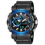 SMAEL Multifunctional Waterproof Analog Digital Watch For Men 8048 - Skmeico