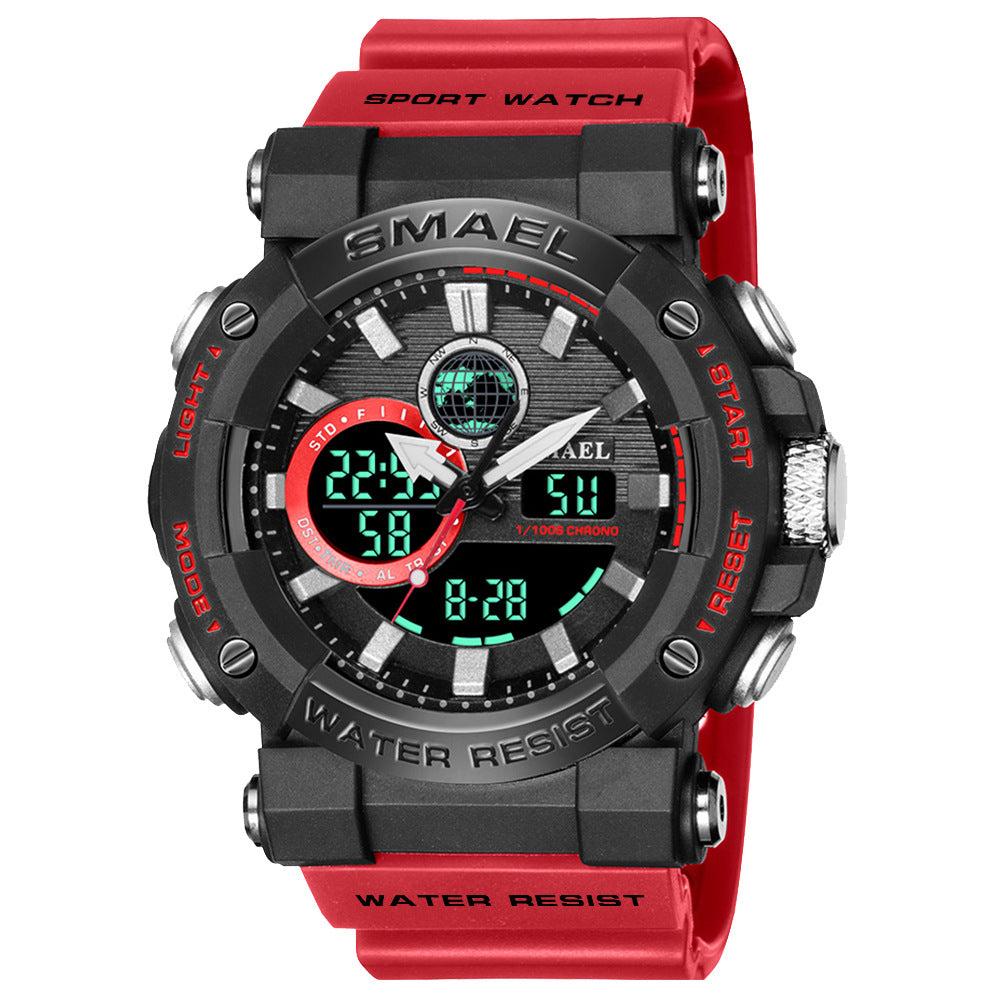 SMAEL Multifunctional Waterproof Analog Digital Watch For Men 8048 - Skmeico