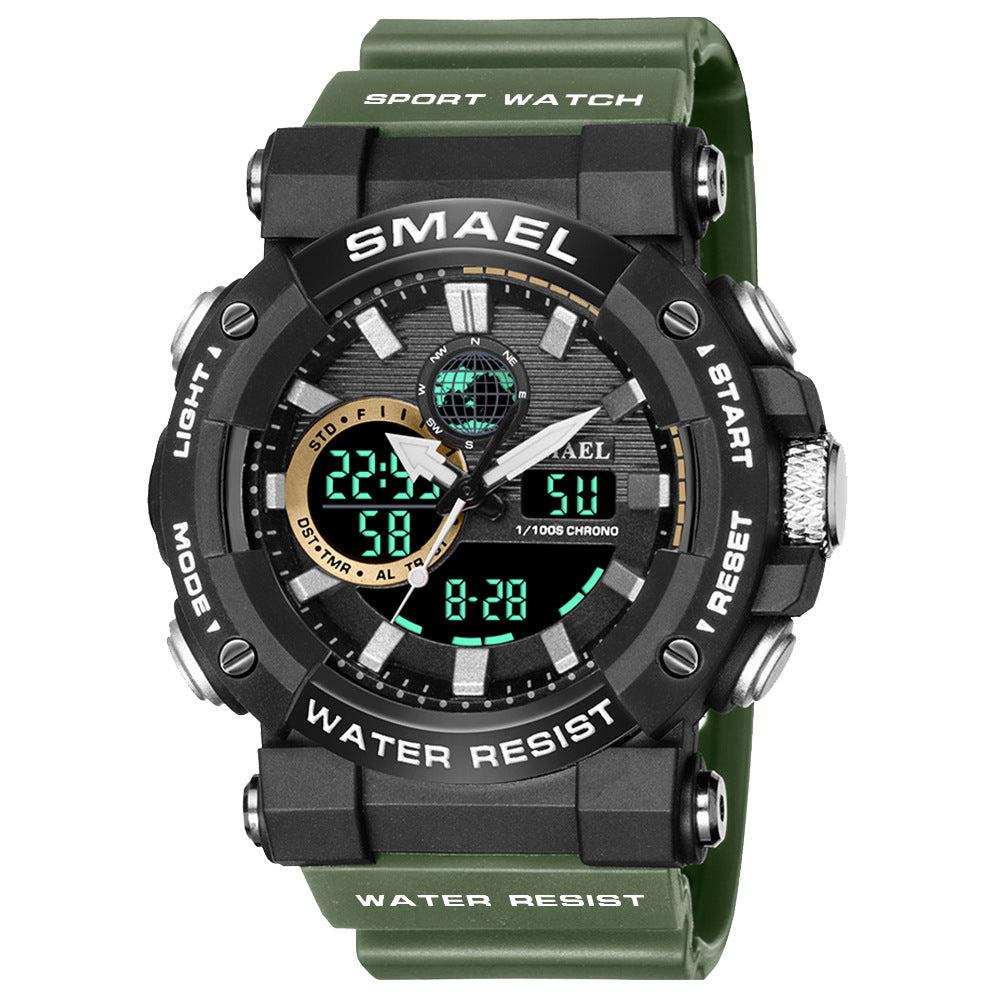 SMAEL Multifunctional Waterproof Analog Digital Watch For Men 8048 - Skmeico