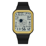 Sanda 6101 Digital Waterproof Step Calorie counter Sports watch for Men