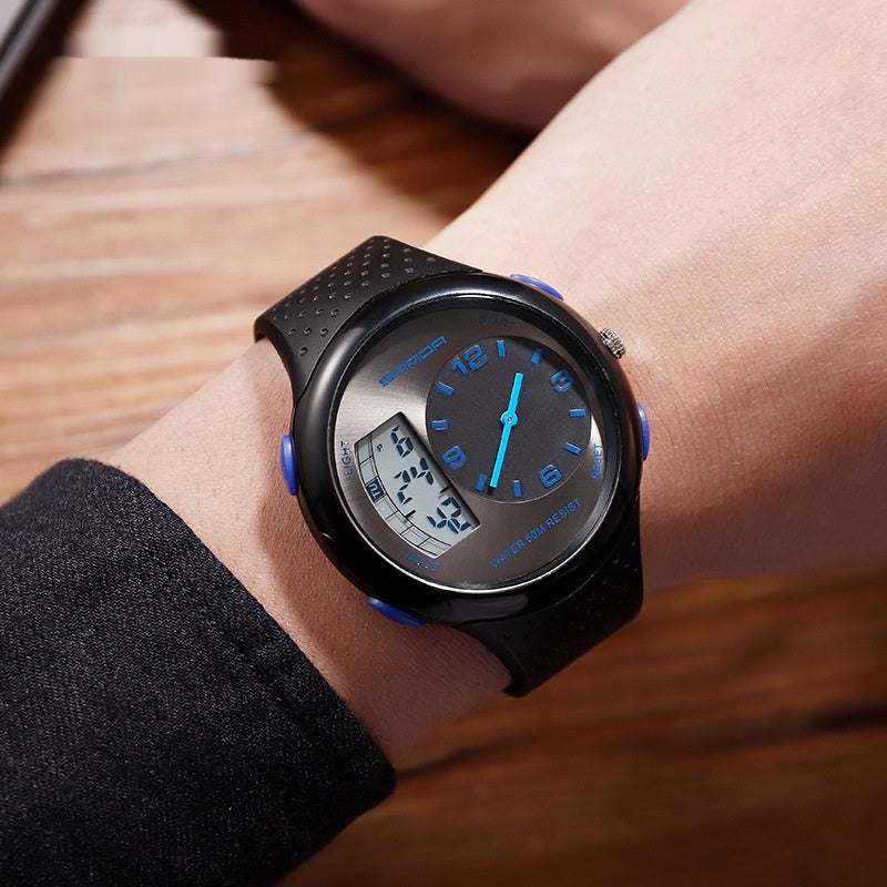 Sanda 763 Multifunctional Luminous Outdoor Sports Watch For Men