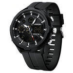 Sanda 9053 Analog Digital Waterproof Sports watch For Men