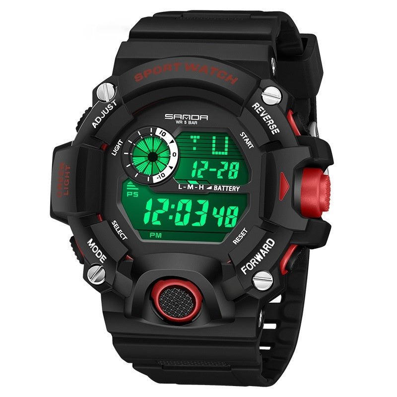 Sanda Digital waterproof watch for Teens