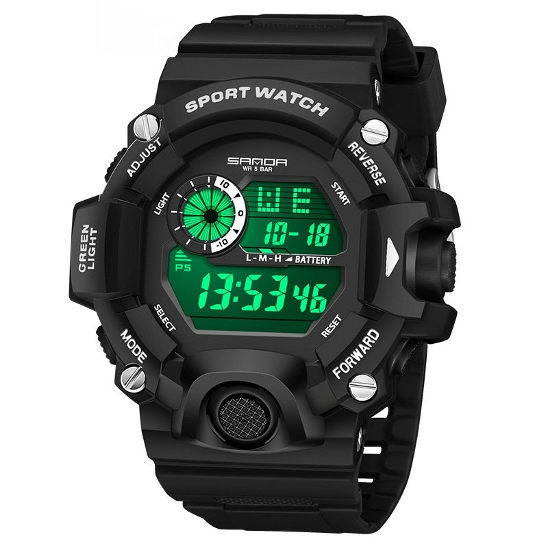 Sanda Digital waterproof watch for Teens