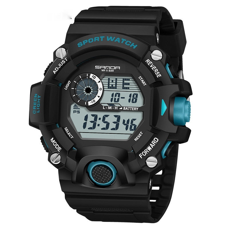 Sanda Digital waterproof watch for Teens