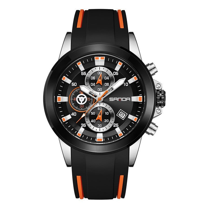 Sanda Fashion Calendar Business Quartz 5503 Watch For Men